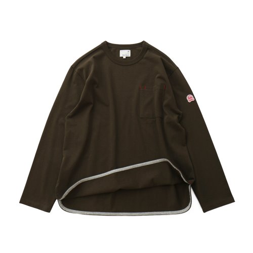 20FW Emery Long Sleeve Pocket Seasonal T-shirts Dark Khaki
