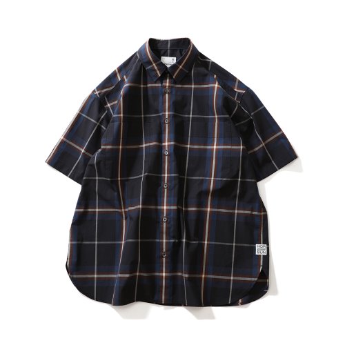 21SS Ophir Multi Stripe Short Sleeve Shirts Black Layer